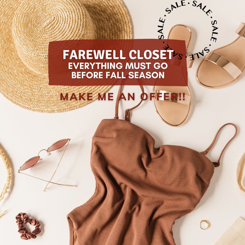 cleaning out my closet!